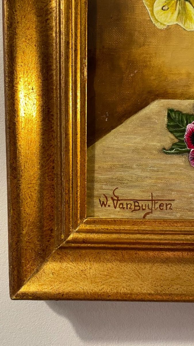 Viooltjes In Een Melkkan image 6