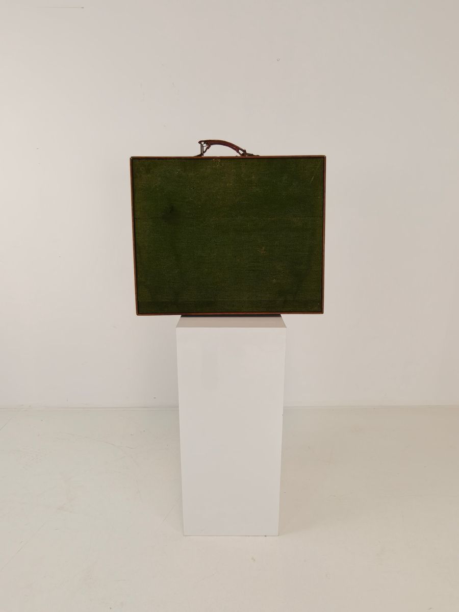 Antieke Draagbare Lessenaarkast – Circa 1920 image 13