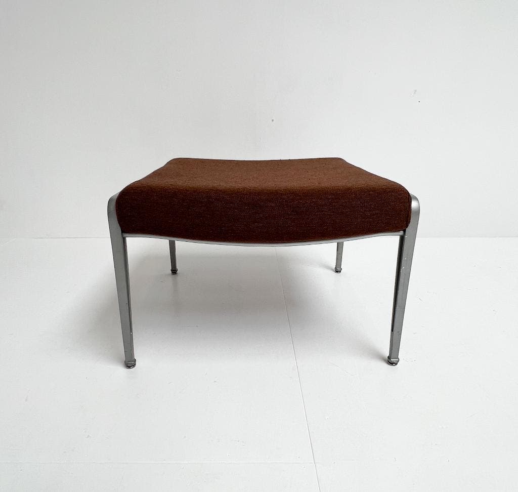 Fauteuil Met Voetenbank Toegeschreven Aan Gispen, 1960's image 15