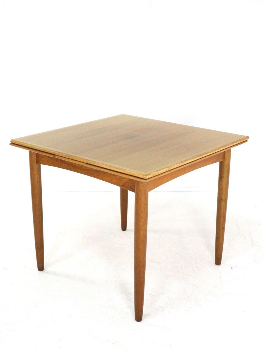 Compacte Vierkanten Verlengbare Vintage Eettafel image 9