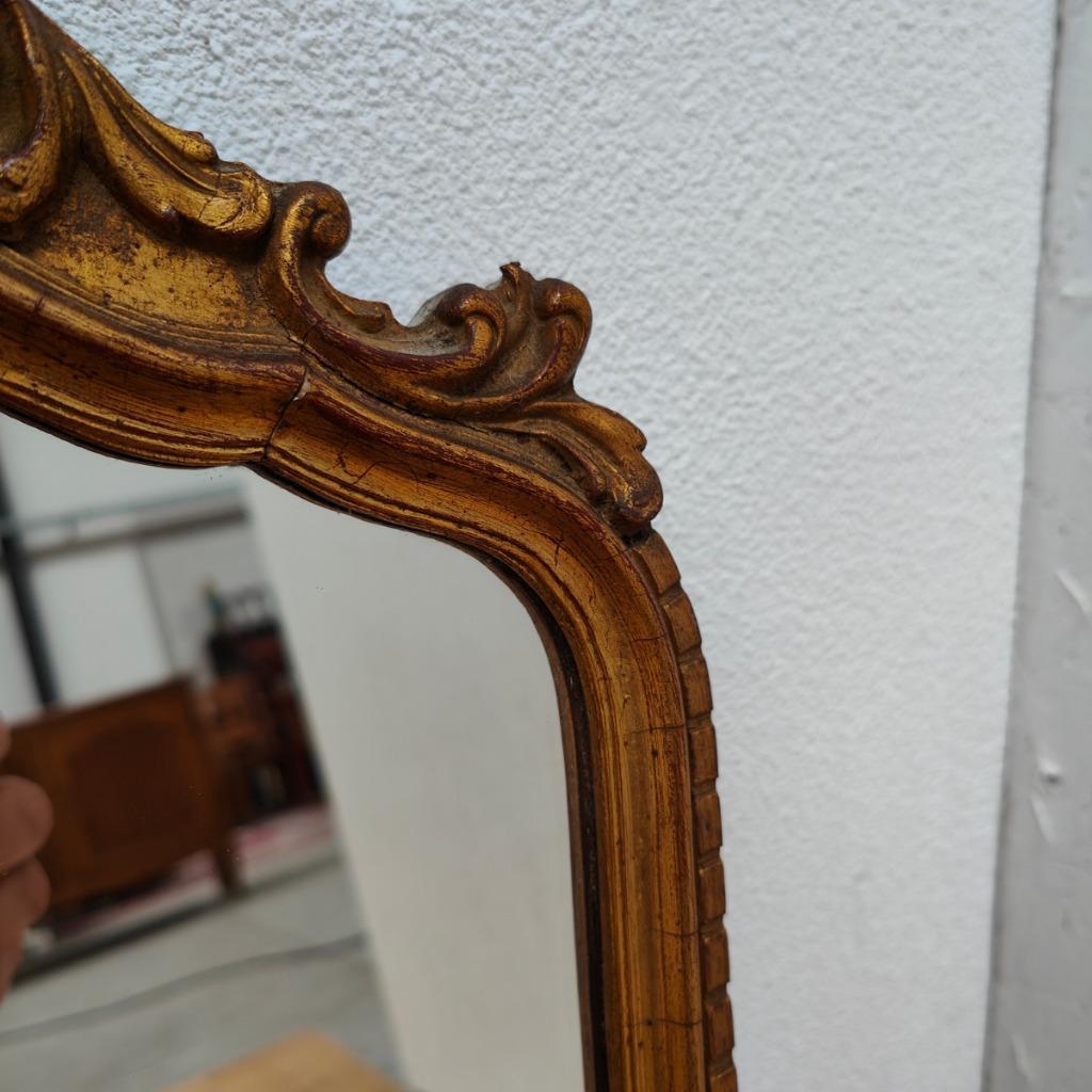 Vintage Hollywood Regency Barok Rococo Spiegel Kuifspiegel 5 image 8