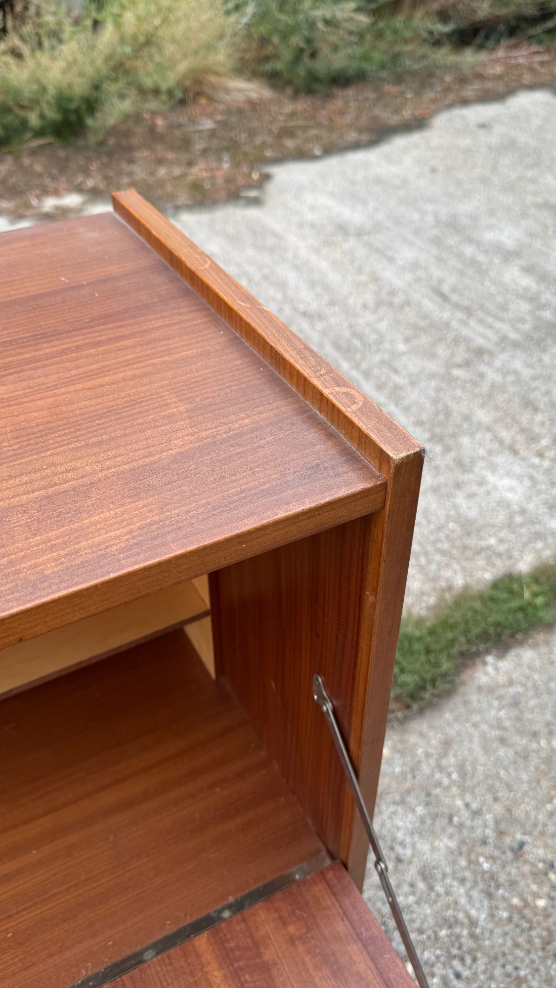 Secretaire Bureau Of Barkastje In Teak image 9