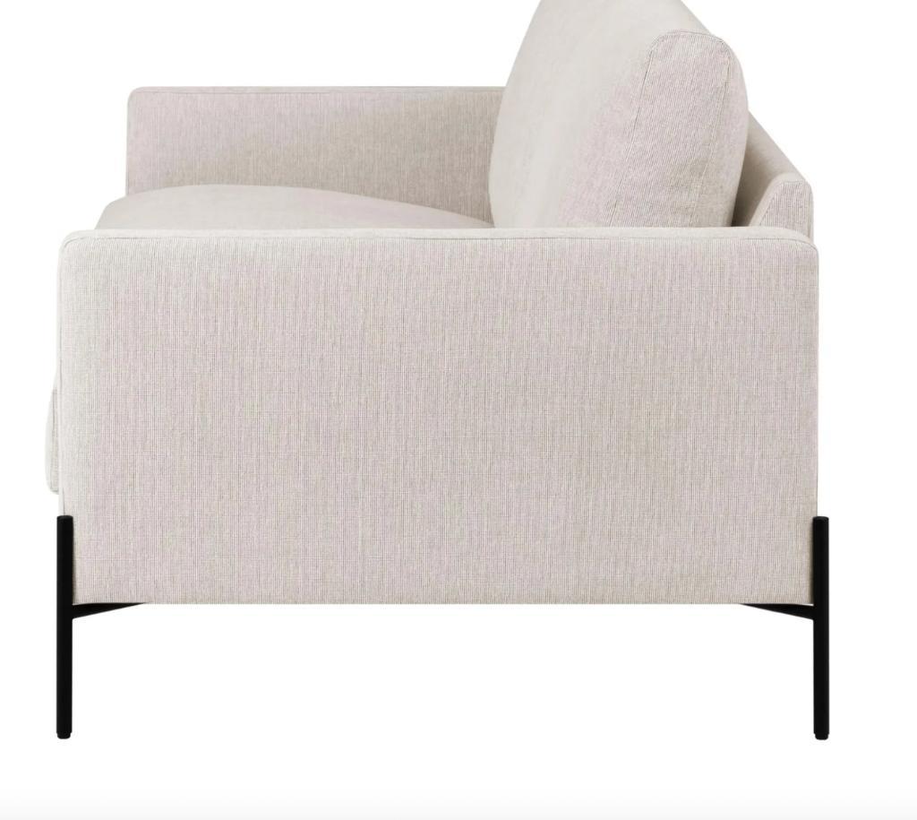 By fonQ | Sora 2-zitsbank Linnen Beige image 4