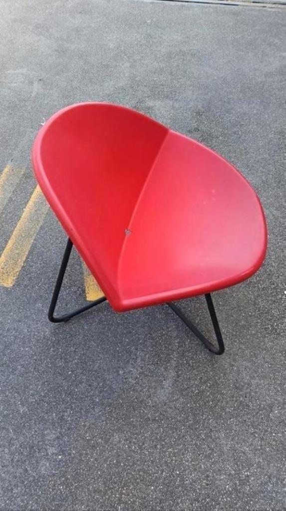 Vintage Ikea Lips Stoel, Fauteuil, Niels Gammelgaard image 7