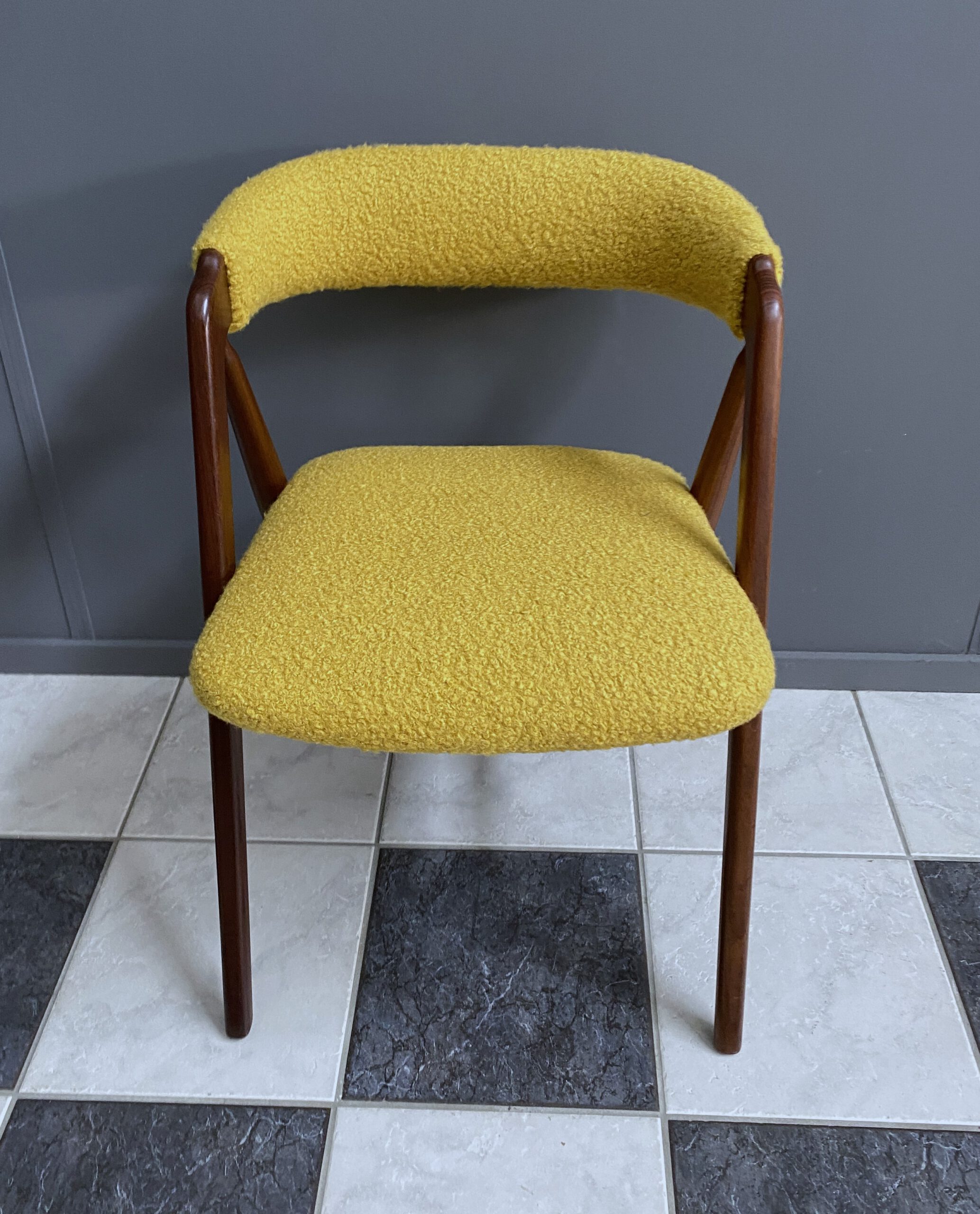 Thomas Harlev Chair Model 205 For Farstrup In Yellow Boucle image 10