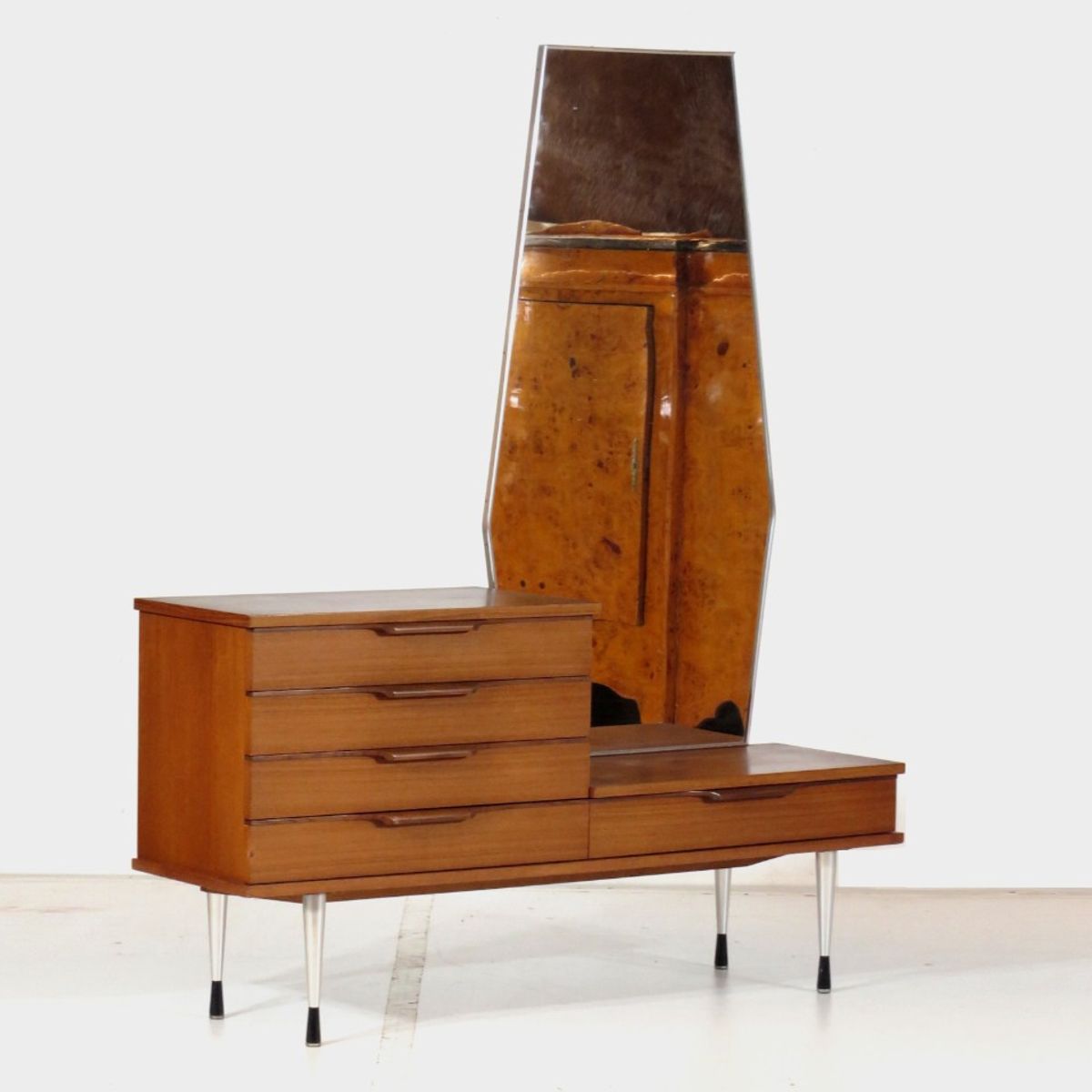 Vintage Mid Century Kaptafel In Teak, 1960s image 7