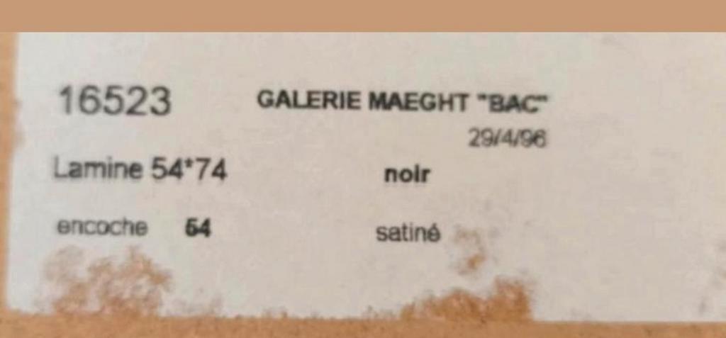 2 X Gerard Gasiorowski Franse Tentoonstellingsposter P/p/s image 13