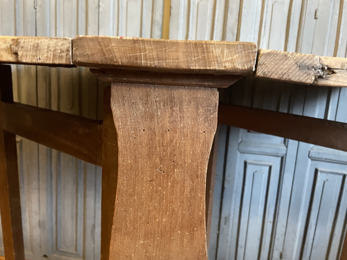 Wijnproeftafeltje Klaptafel Bijzettafel Frans Antiek image 12