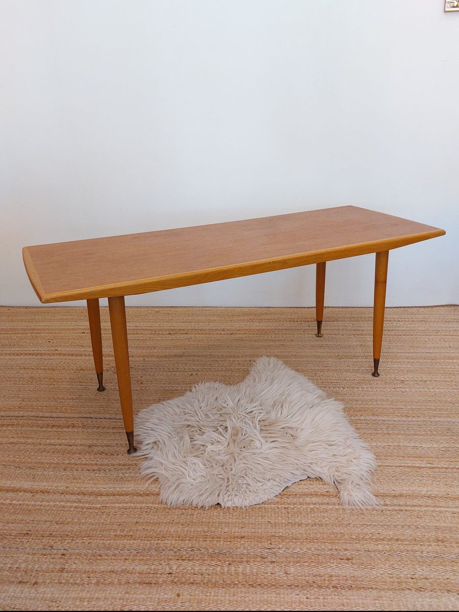 Vintage Salontafel Ronde Poot 60s image 7