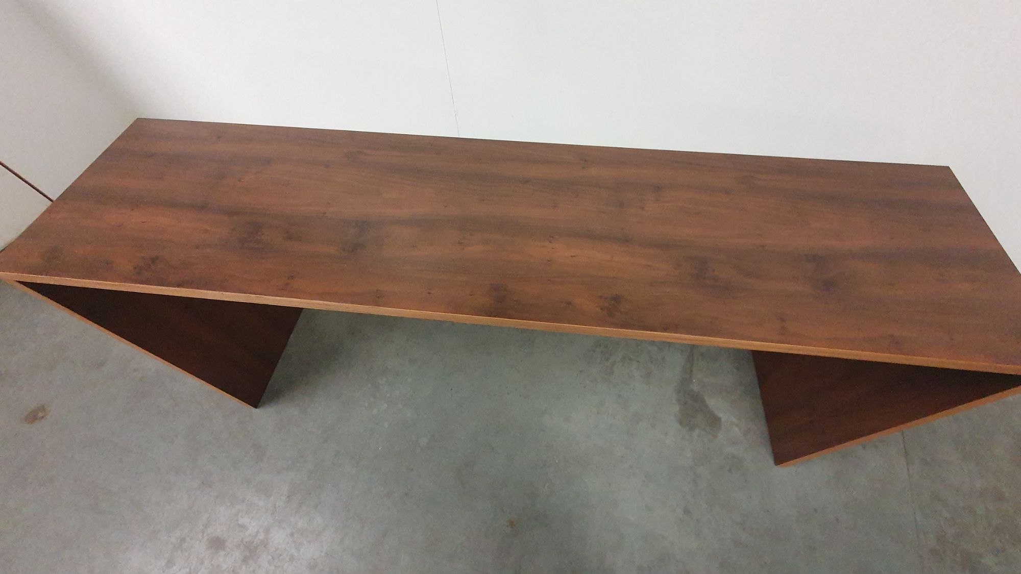 Design Bartafel Noten Hout Hpl Gefineerd Multiplex Statafel image 5