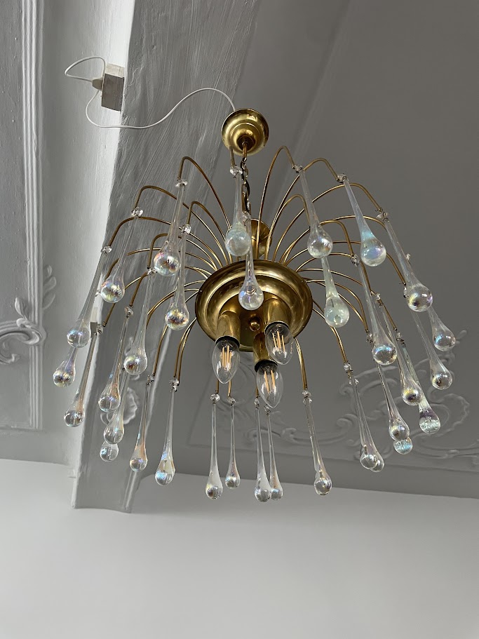 Paolo Venini – Teardrop Chandelier image 8