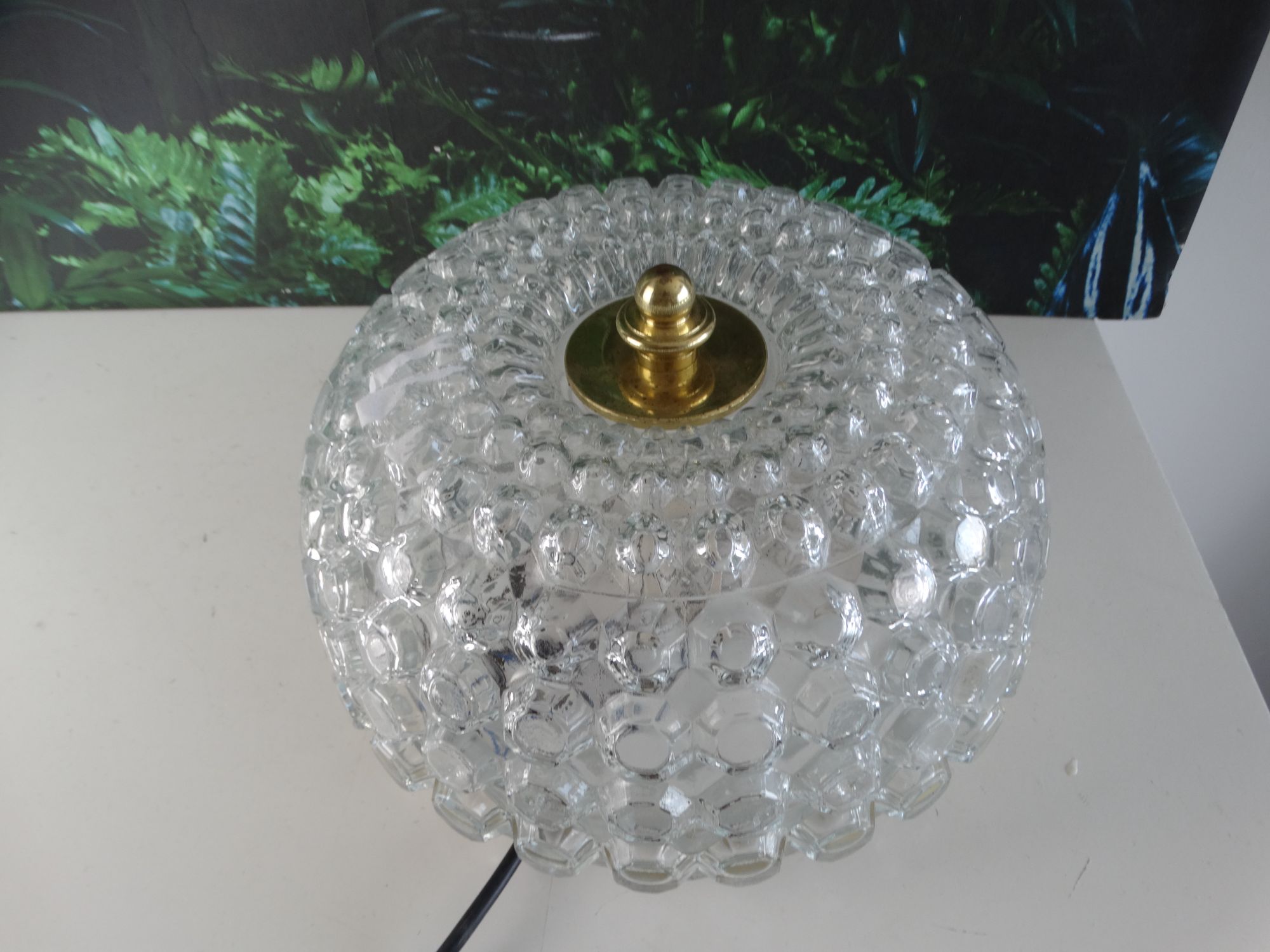 Glashutter Limburg Plafonniere, Design Helena Tynell. image 7