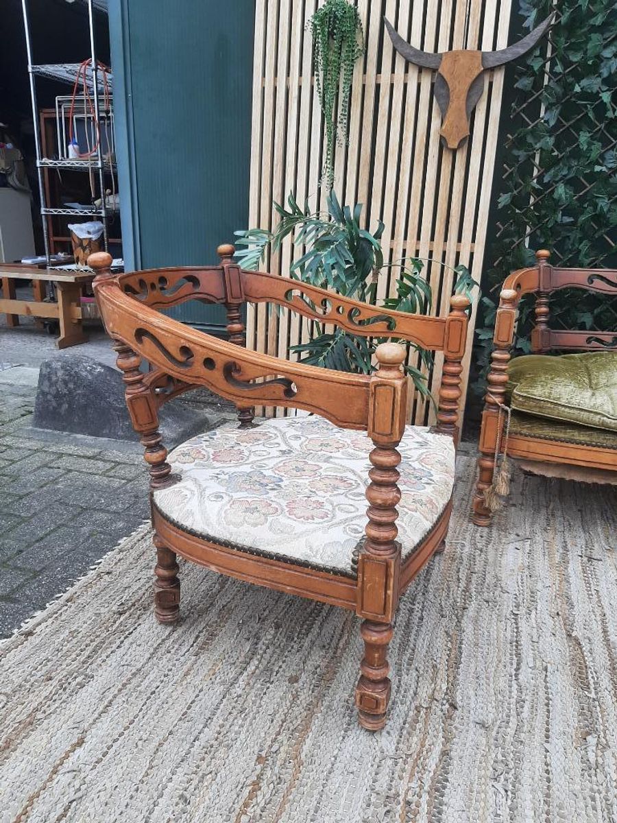Vintage Progetti Fauteuil Italiaans Design Stoel Jr 70 image 3