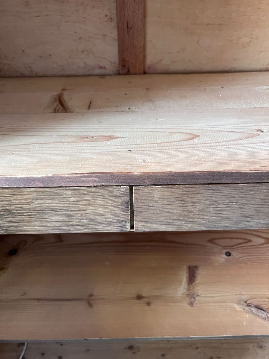 Eiken Linnenkast Met 3 Planken En Onderlade, 105 Cm Breed En 200 Hoog image 7