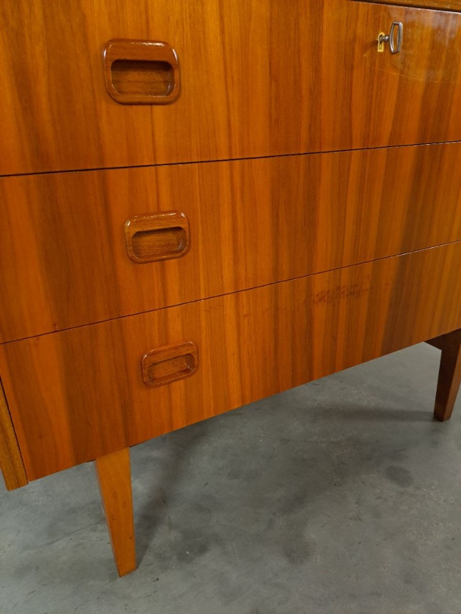Secretaire Bureau Uit Zweden Met Lades, Scandinavisch Bureau image 17