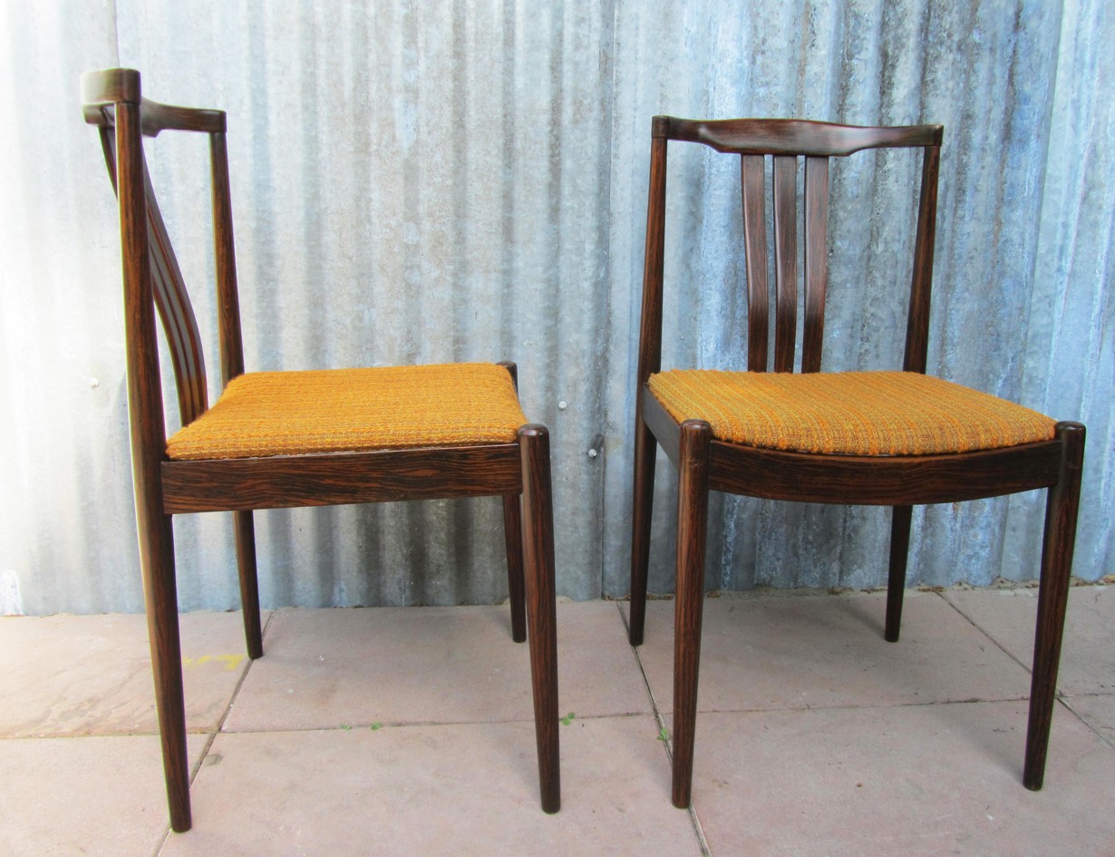 Deense Palissander Stoelen, Set Van 2 image 4