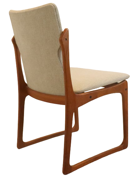 Set 4 Vamdrup Vintage Stoelen Deens Reupholstered image 14