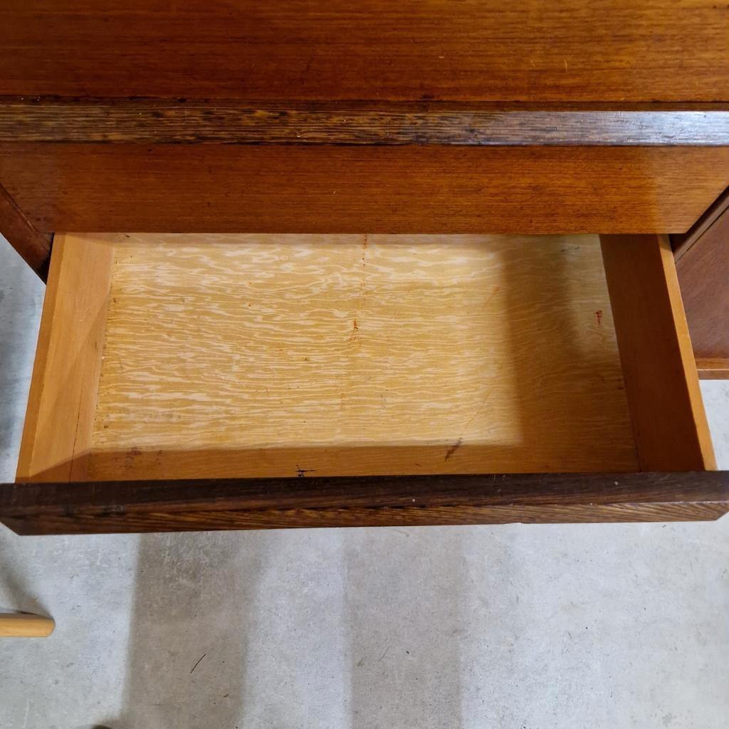 Vintage Kast Highboard Hilker Wandkast Dressoir Bar Bureau image 17