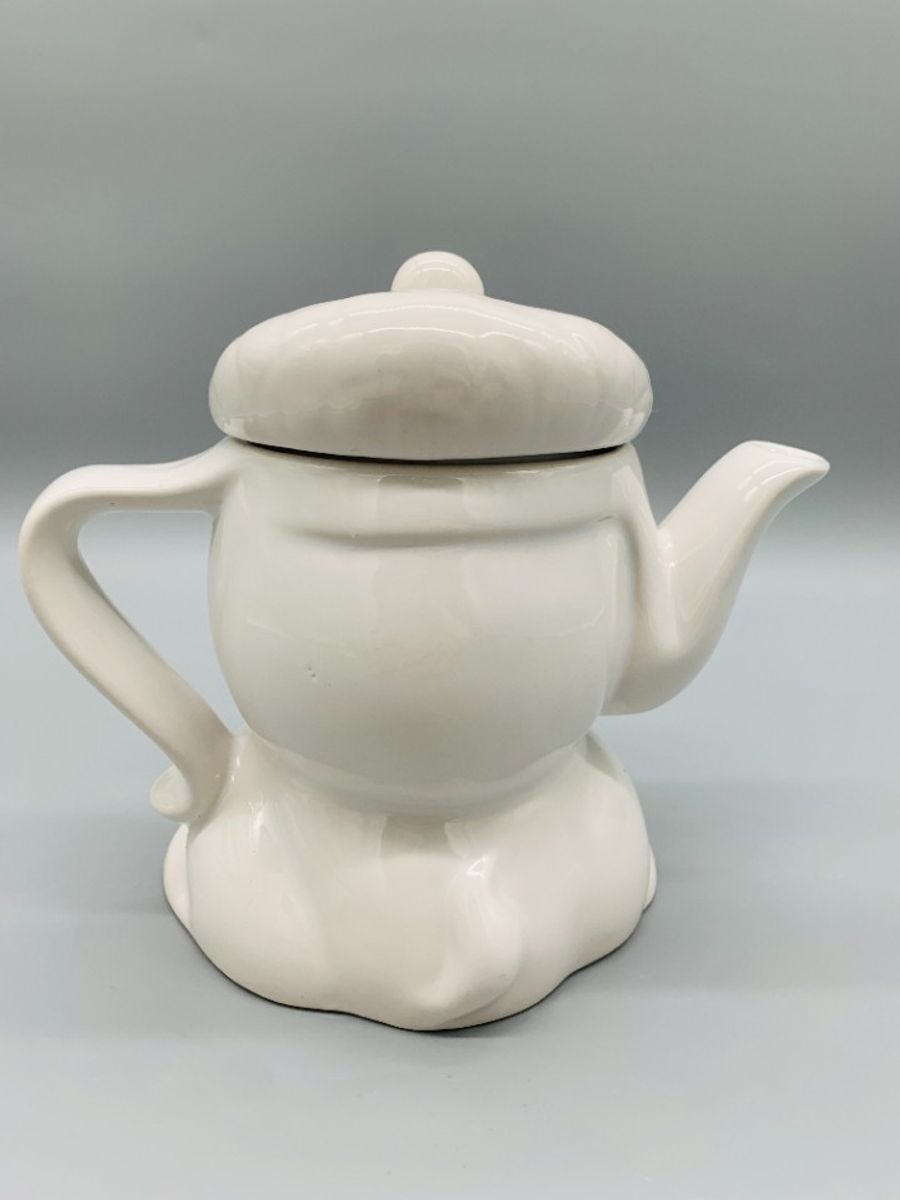 Vintage Theepot Droopy Dog Wit image 5