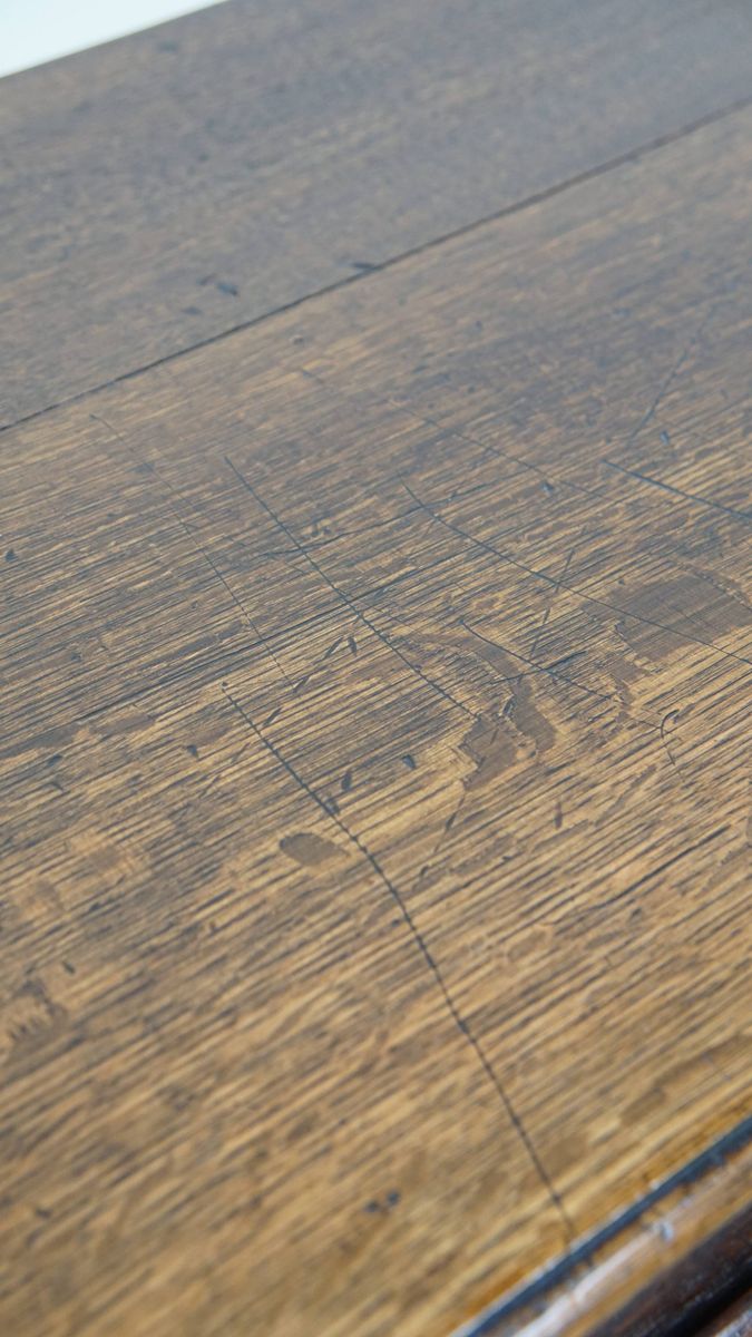 Klassieke En Charmante Antieke Engelse Eikenhouten Side Table/ Gangmeubel Uit 19e Eeuw image 10