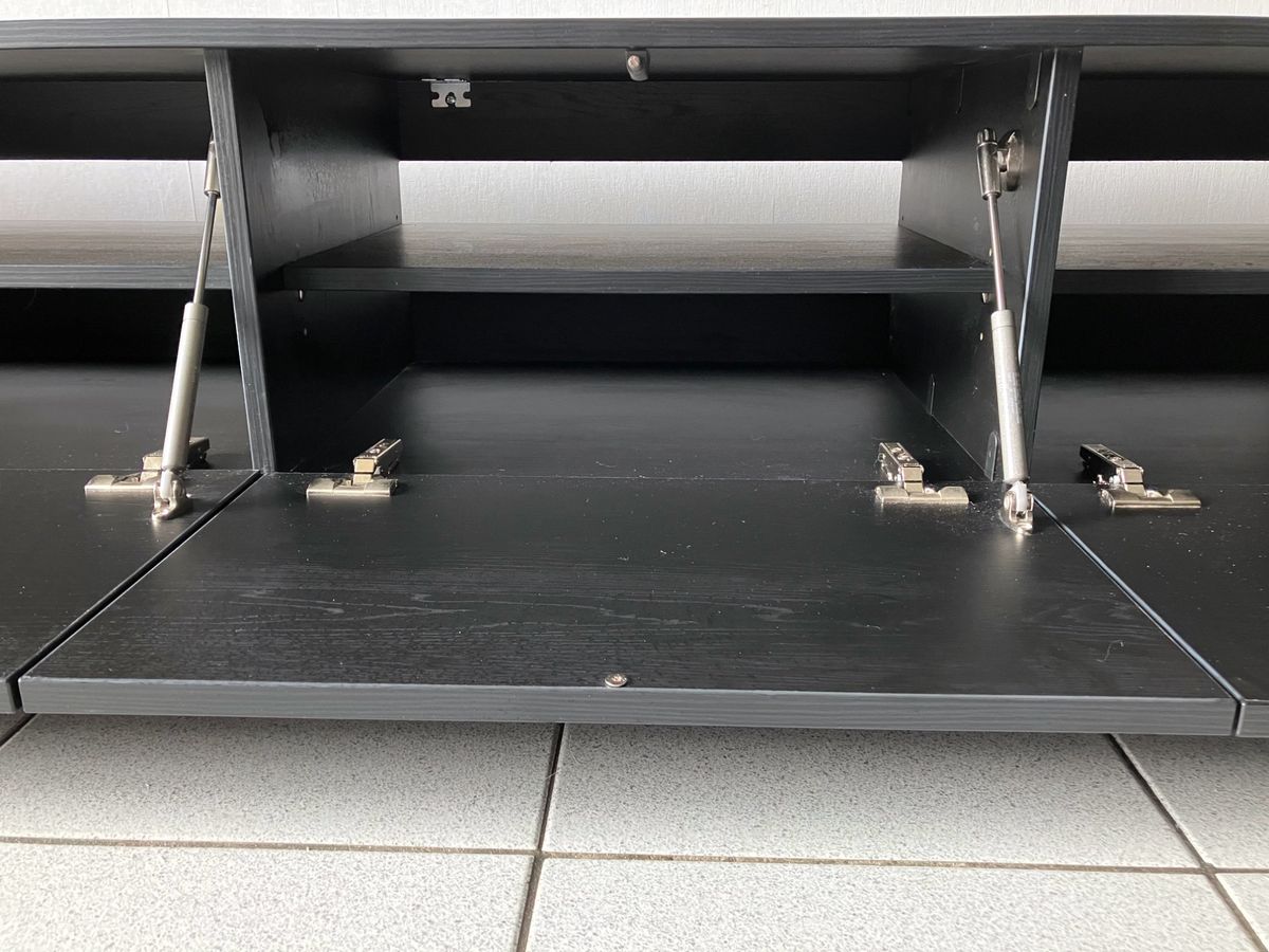 Zwarte Moderne Tv Kast 200cm image 6