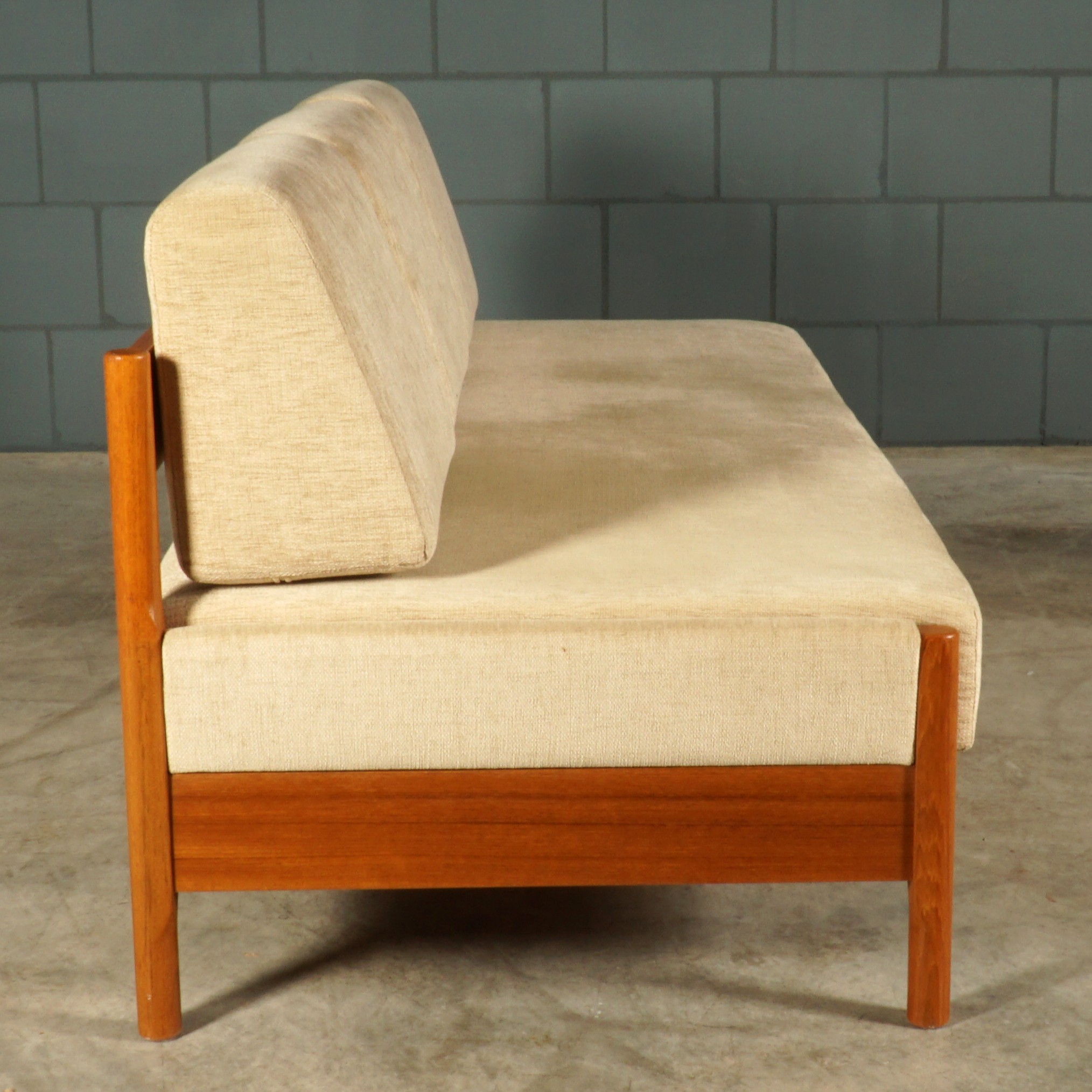 Vintage Deense Klepbank – Den Blaa Fabrik – Jaren 60 image 3