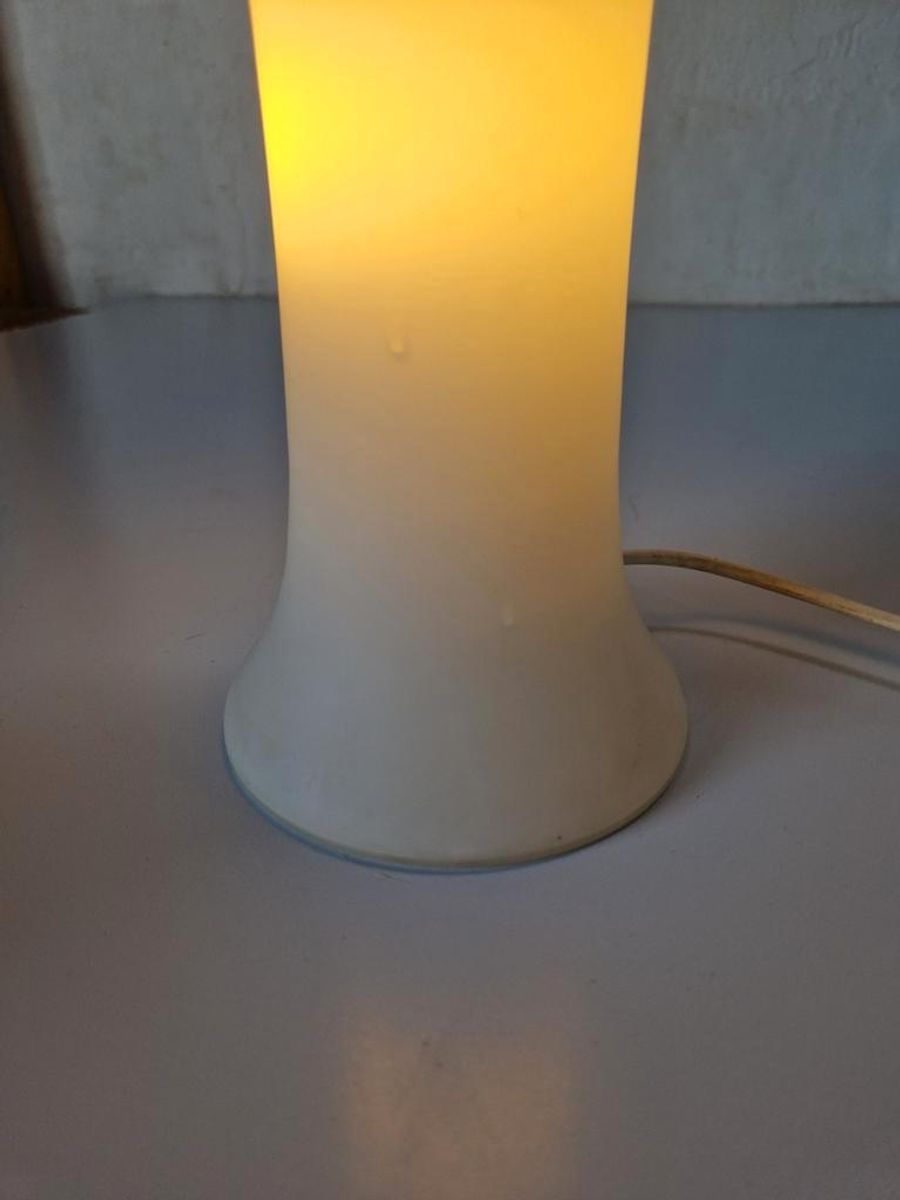 Sce Hurricane Lamp Jaren 80 Melkglas Design. image 4