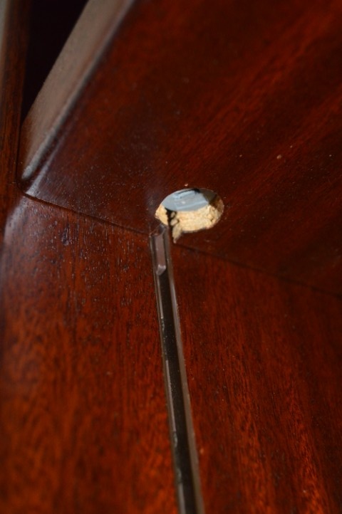 Boekenkast Mahonie Gefineerd Verstelbare Schappen image 3