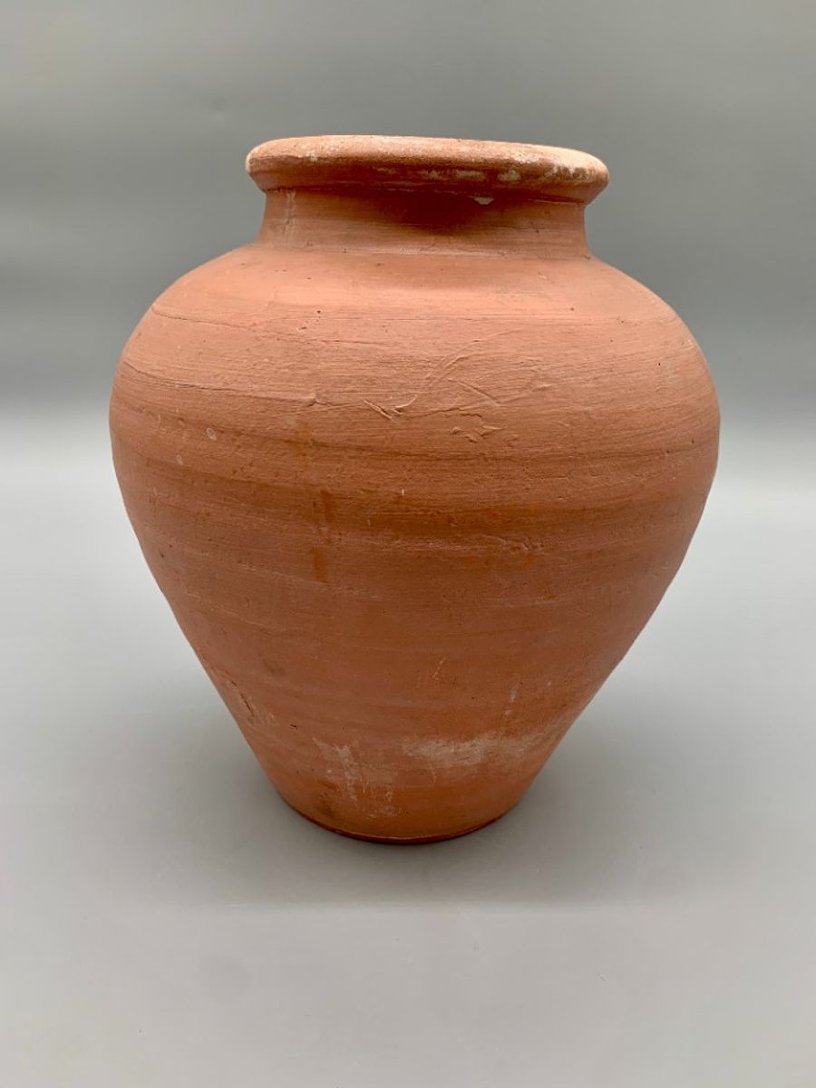 Vintage Handwerk Grote Terracotta Vaas image 6