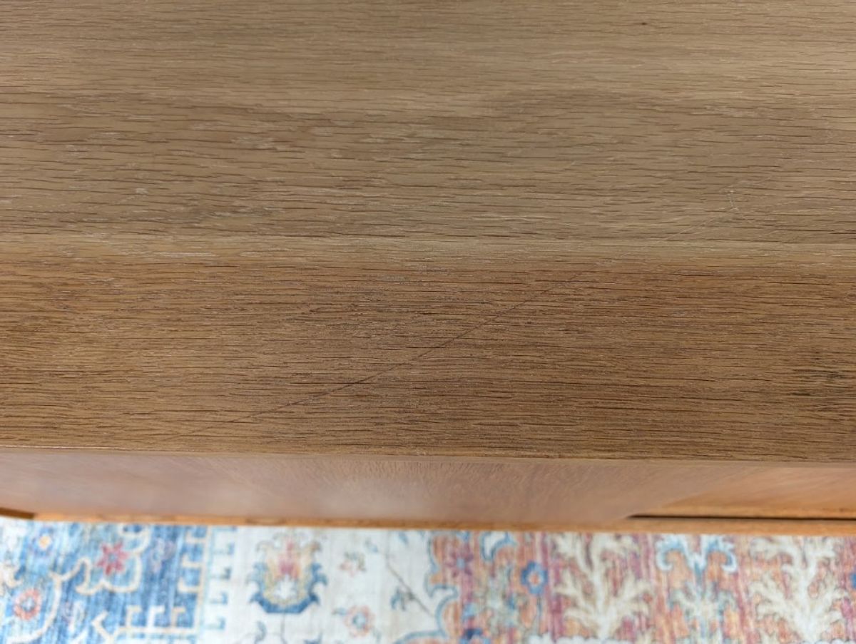 Vintage Eiken Lowboard, Jaren '60, Deens Design image 8