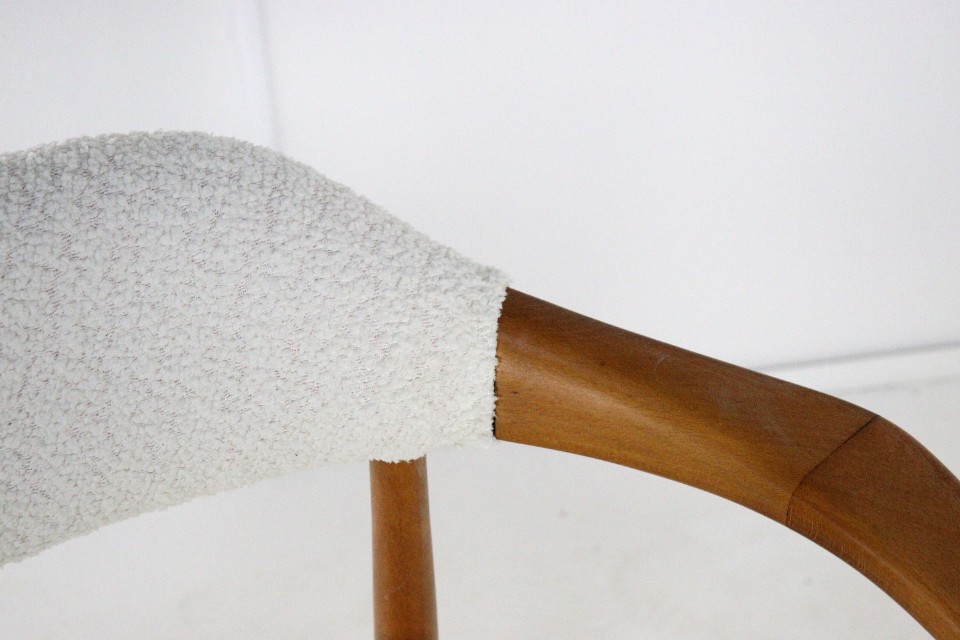 Vintage Deens Stoel 'stoholm' Reupholstered image 8
