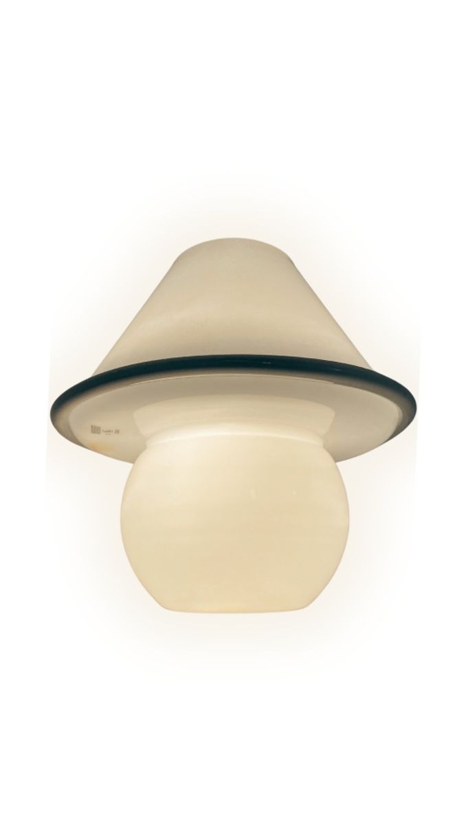 Vintage Glass Mushroom Lamp Vetri Murano 022 image 2