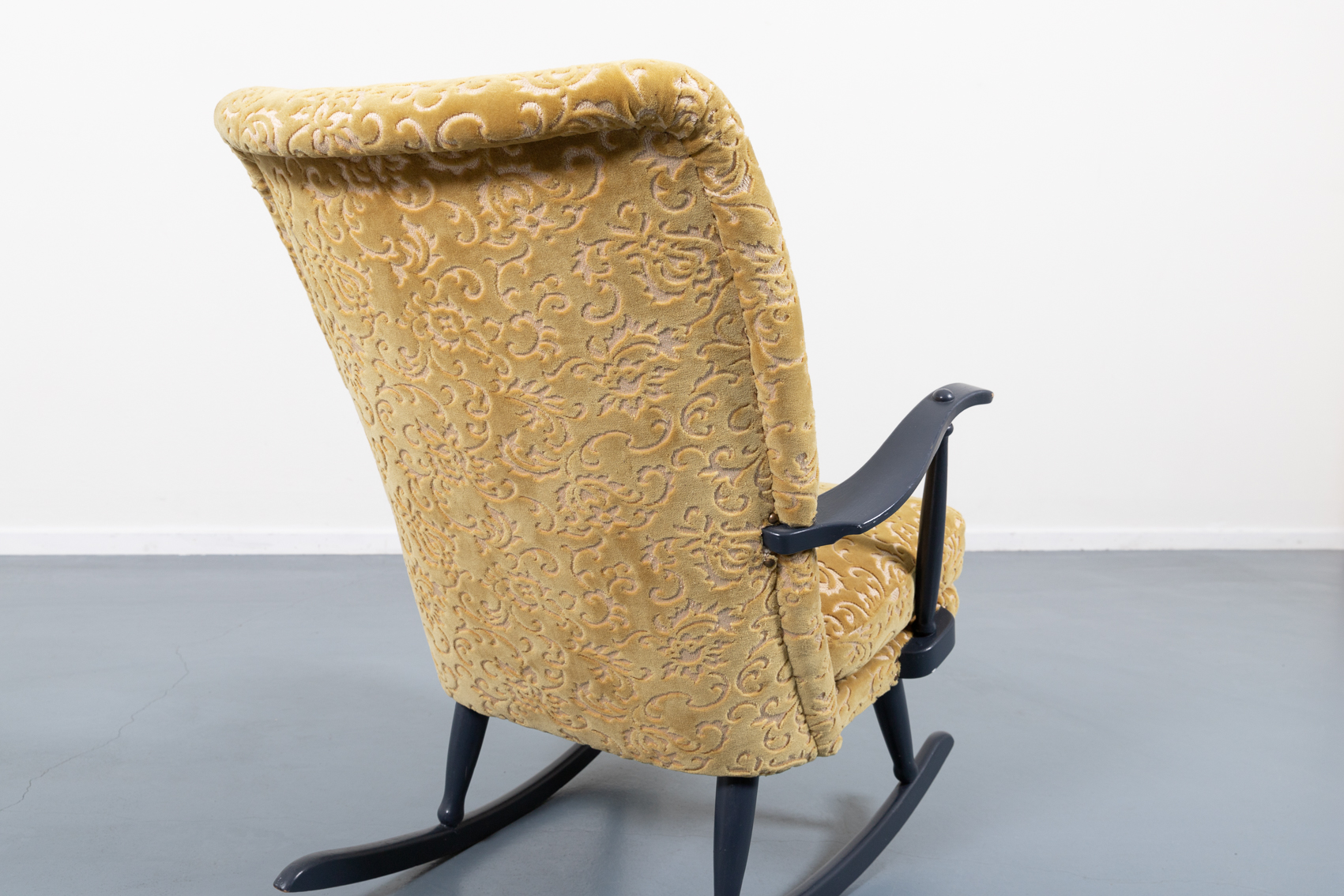 Swedish Mid-century Rocking Chair / Schommelstoel, 1950’s image 6