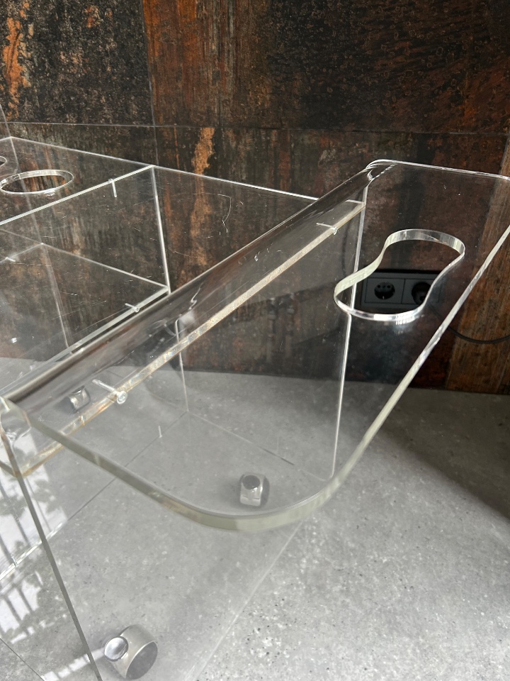 Serveer Trolley Plexiglas image 3