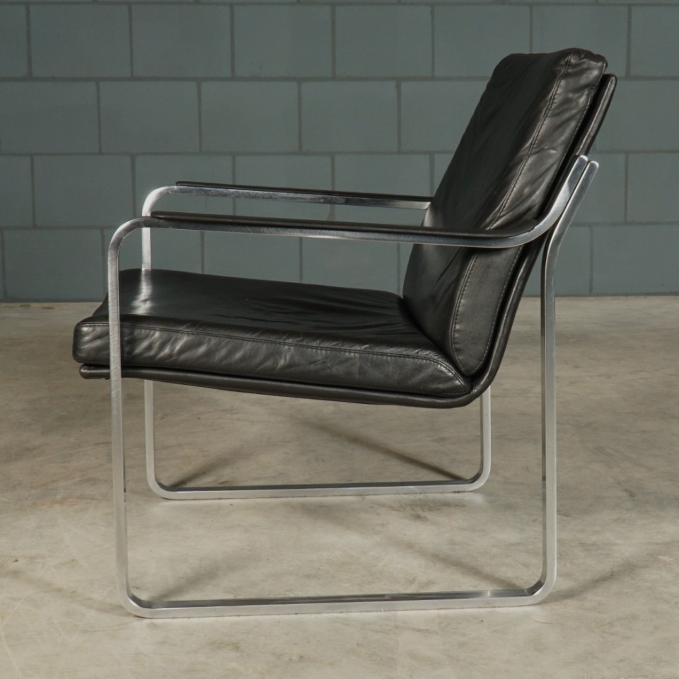 Vintage Lederen Designfauteuil – Walter Knoll – Jaren 60 image 8