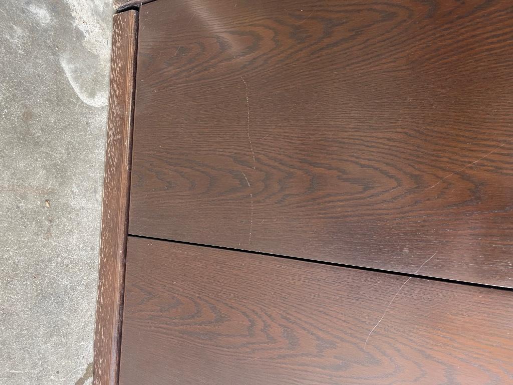 Vintage Minimalistische Dressoir In Donker Hout image 6