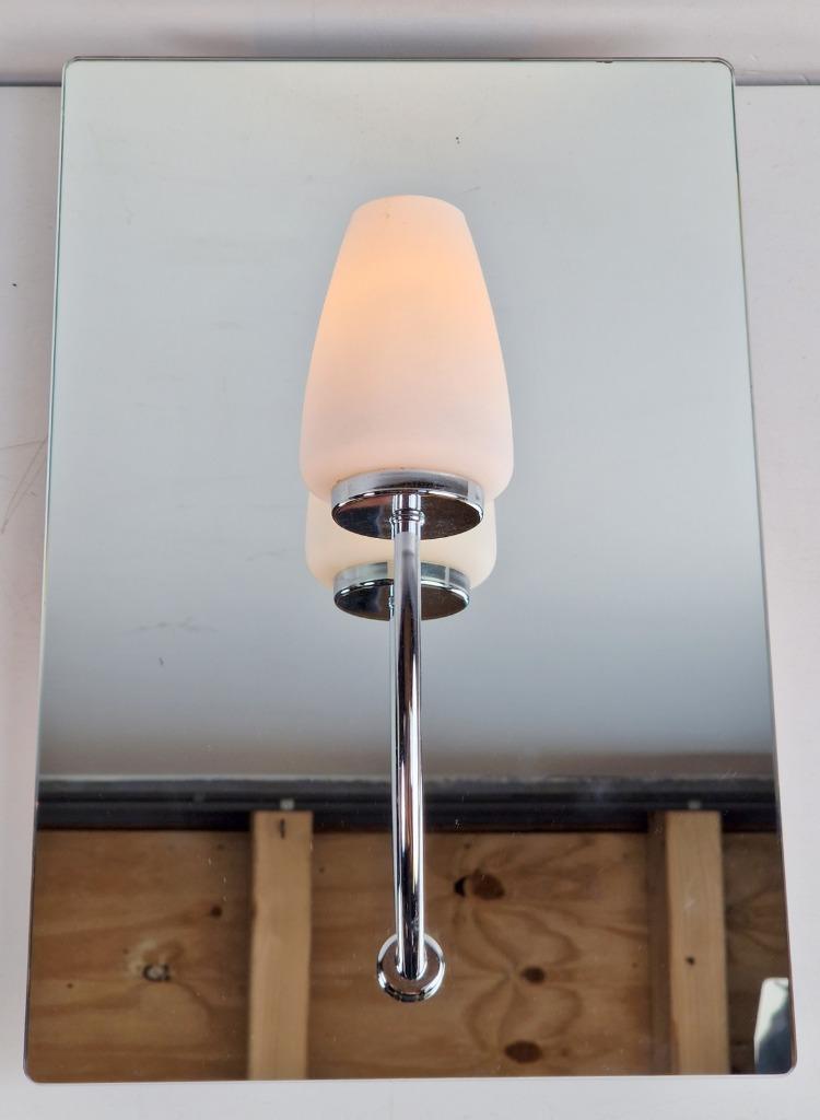 Vintage Axo Light Wandlamp Apreflex Spiegel ’90 Italy Modern image 3