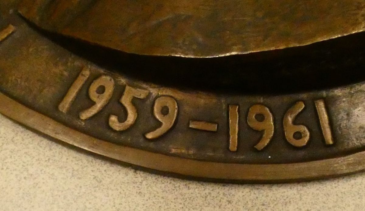 Frans Claessens Bronzen Wandplaat image 2