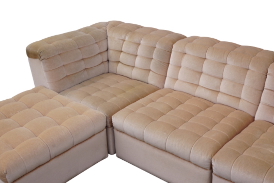 Vintage Laauser Modulaire Zitgroep Velours 6-Zits image 20