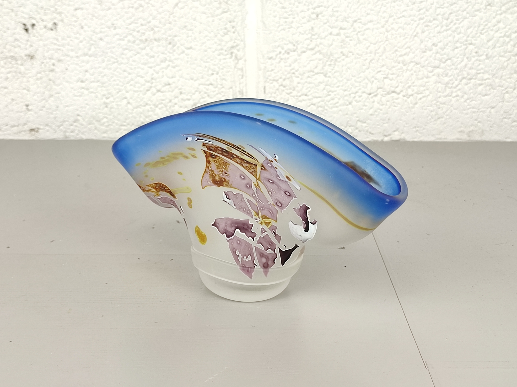 Kunstglas Vaas Louis Leloup image 2