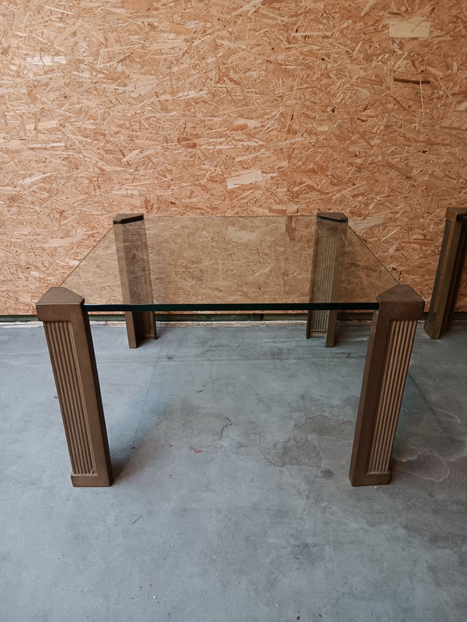 Peter Ghyczy Salontafel Met Brons Klein Model image 6