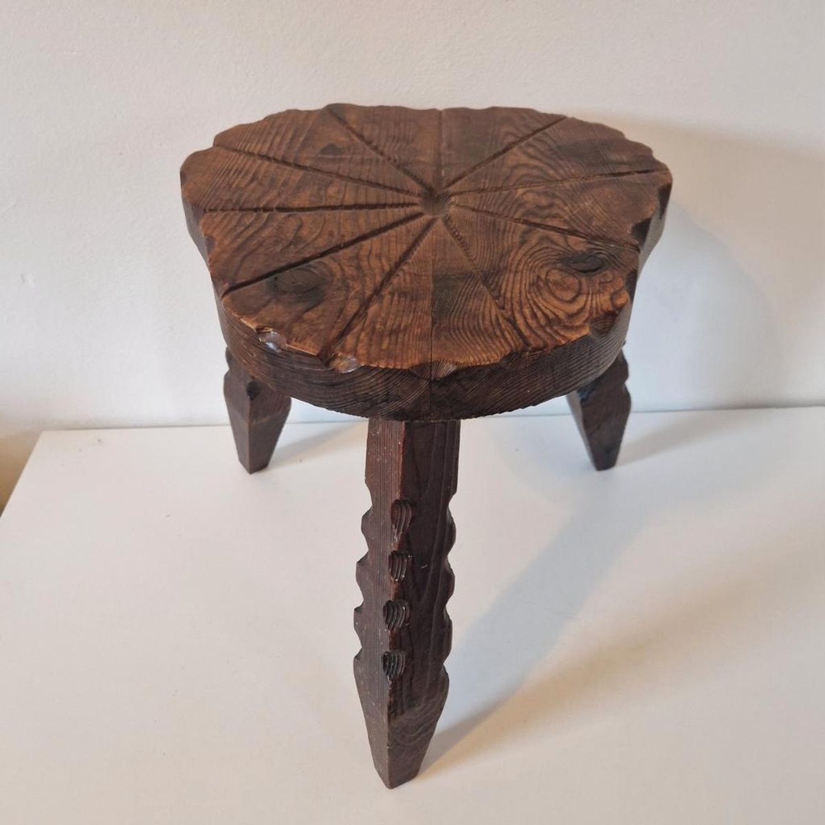 Vintage Krukje Spaans Brutalist Jaren 70 Plantentafel image 6