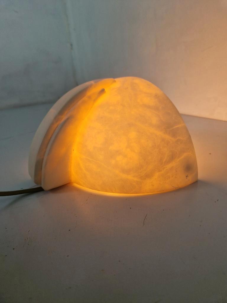 Art Deco Revival Albast Wandlamp image 4