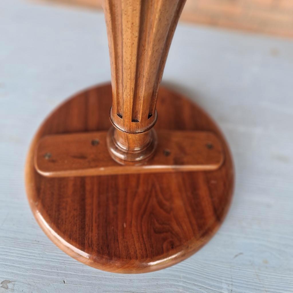 Antieke Wijntafel Plantentafel Ronde Bijzettafel image 3