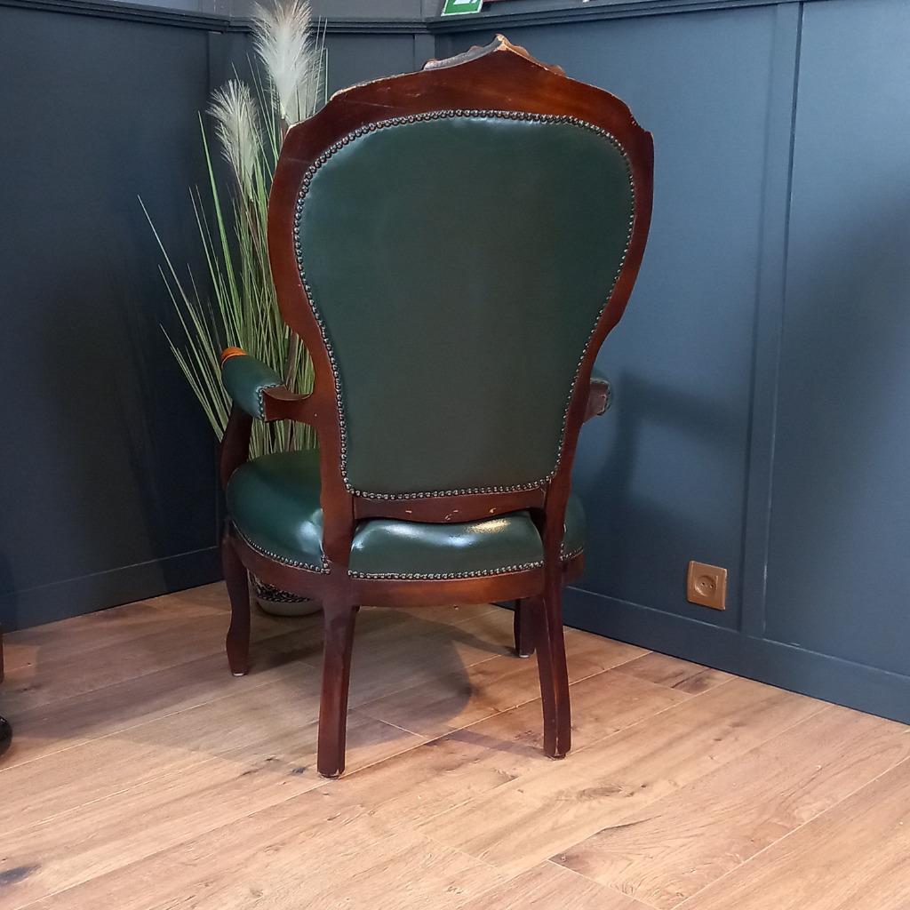 Antieke Chesterfield Dames Armfauteuil image 4