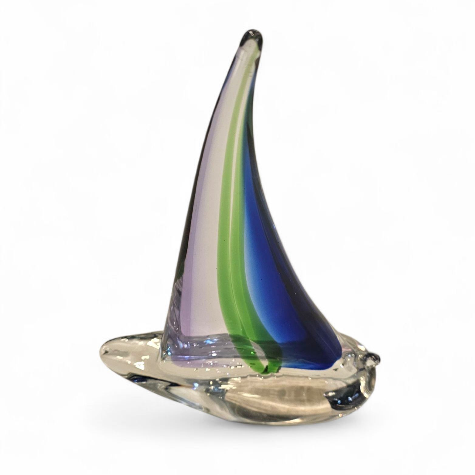 Murano Glass / Sailing Boat / 1980s image 2