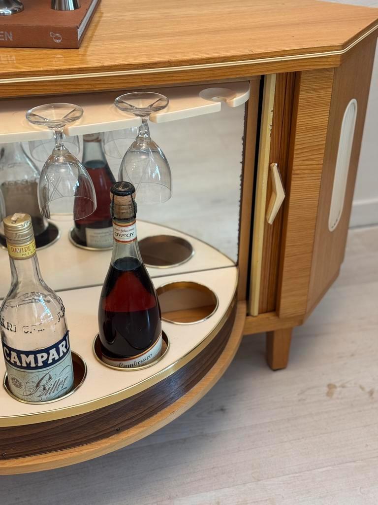 Vintage ‘speakeasy’ Barkastje Minibar Jaren ‘60 image 5