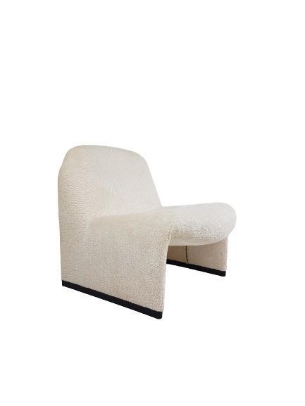 Artifort Alky Fauteuil Crème Bouclé Teddy Stof Off White image 2