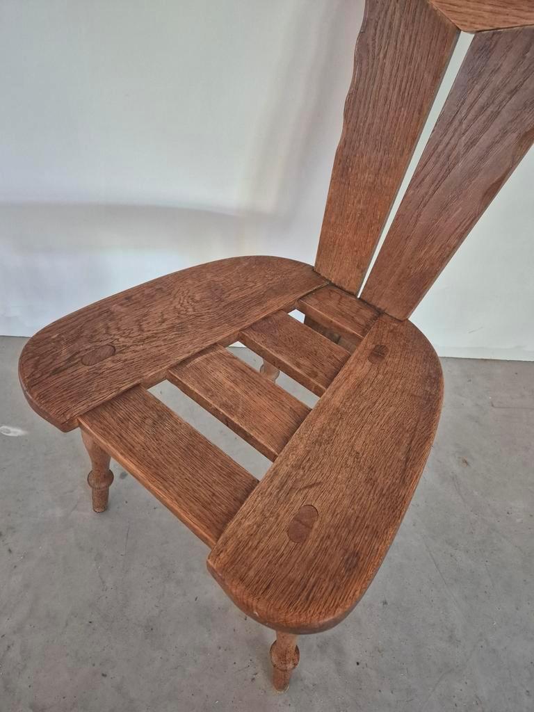 Belgische Vintage Brutalist Stoel Design image 3