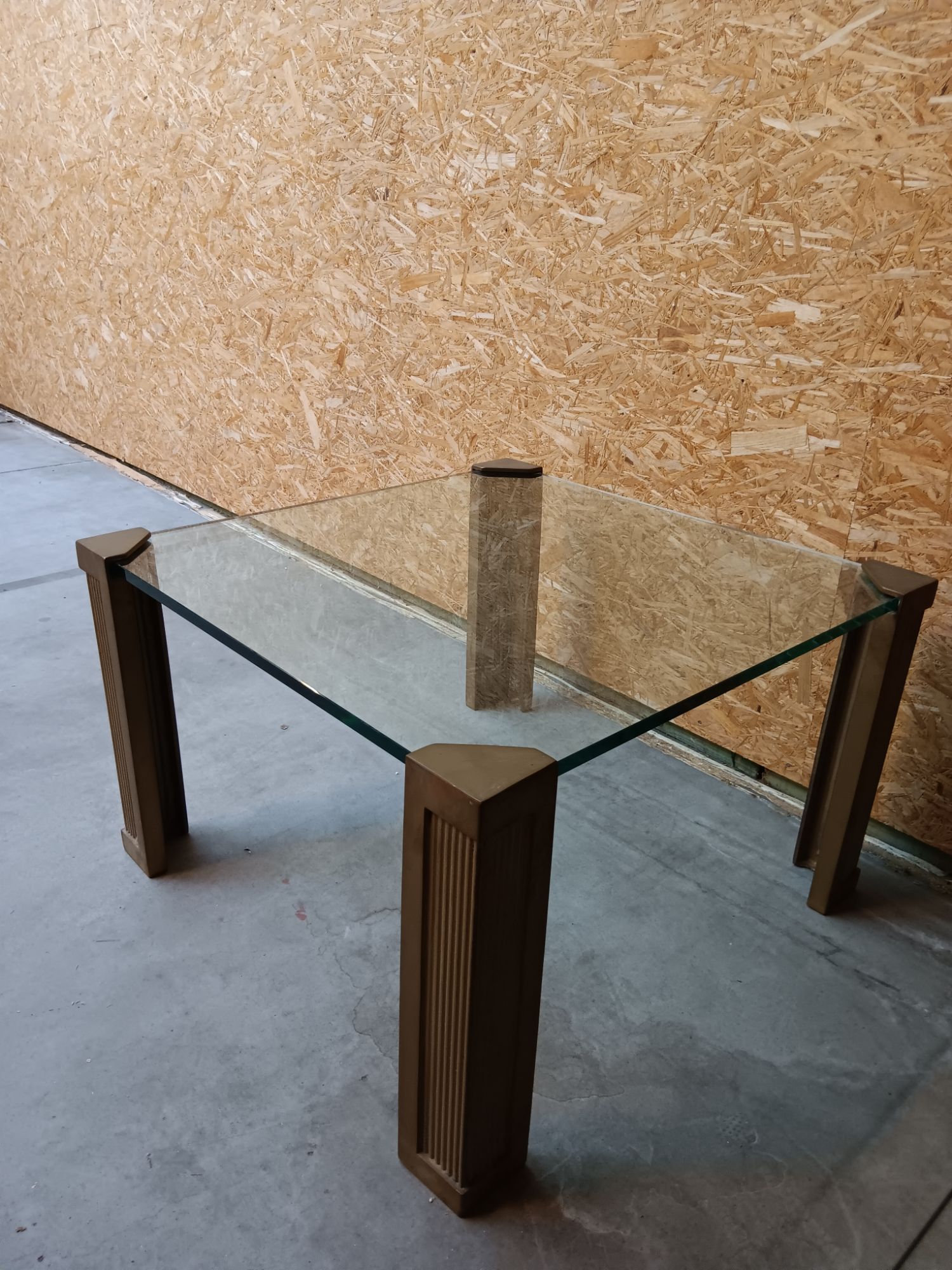 Peter Ghyczy Salontafel Met Brons Klein Model image 4
